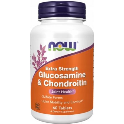 NOW Foods Glukosamin 750 mg s Chondroitinem 60 tablet – Hledejceny.cz