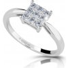 Prsteny Modesi Stříbrný prsten s kubickými zirkony M01311