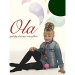 Gajatex Prim Ola 60 dívčí punčochové kalhoty z mikrovlákna zelená tmavá – Sleviste.cz