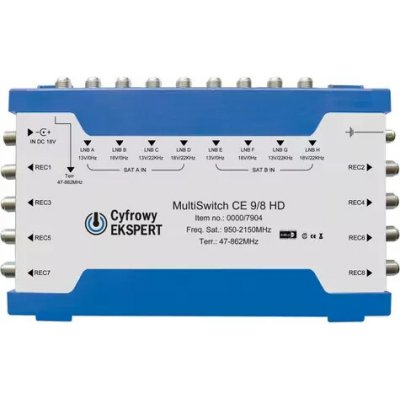 TechniSat MultiSwitch CE 9/8 HD – Zboží Živě