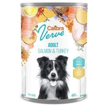 Calibra Dog Verve GF Adult Salmon&Turkey 400 g