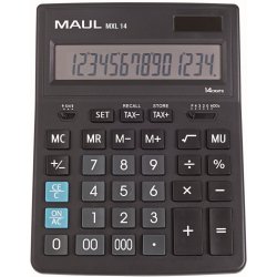 MAUL Stolní kalkulačka MC 14 - 14 míst, černá