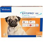 Effipro Duo Spot-on Dog S 2-10 kg 4 x 0,67 ml – Hledejceny.cz