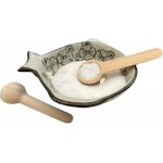 Čisté dřevo Dřevěná naběračka ke koření, mini - lžíce buk 8 cm – Zboží Mobilmania