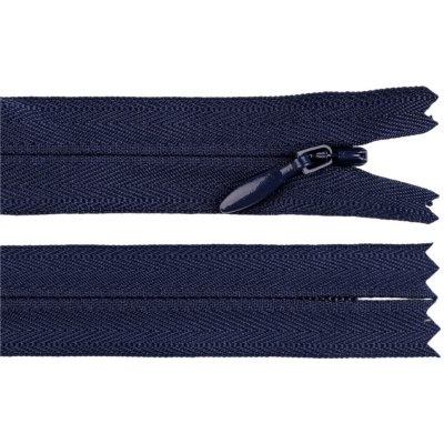 Prima-obchod Spirálový zip skrytý YKK No 4 délka 50 cm, barva 919 modrá tmavá – Hledejceny.cz