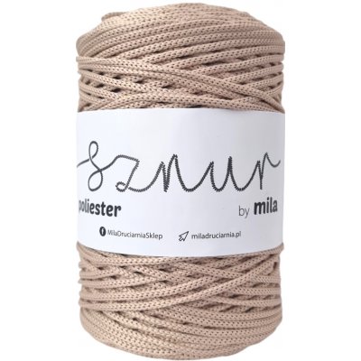Mila/Polyesterová šňůra 3mm/200m Béžová světlá – Sleviste.cz