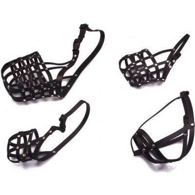 B & F Náhubek pletený kožený jezevčík č.2 – Zboží Mobilmania