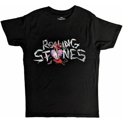 Rolling Stones tričko Hackney Diamonds Glass Logo Black pánské – Zboží Mobilmania