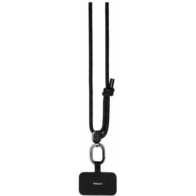 Šňůrka na krk a telefon Nastavitelný Orbitkey Crossbody Phone Strap Black – Zboží Dáma