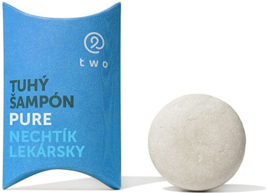 Two Cosmetics tuhý šampon pro citlivou pokožku Pure 85 g