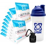 AKCE 10x USN Diet Fuel Ultralean 55 g + ZDARMA Šejkr 500 ml + dávkovač – Hledejceny.cz