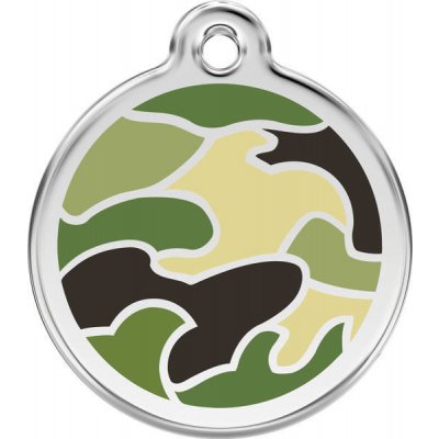 RED DINGO Známka s rytím Camouflage 30 mm – Hledejceny.cz