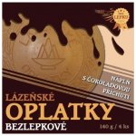 Ing. Žaneta Matulová Lázeňské oplatky bez lepku čokoládové 140 g – Zboží Dáma