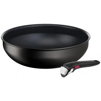 Tefal 2dílná sada pánev wok + 1 odnímatelná rukojeť Ingenio Eco Resist 26 cm