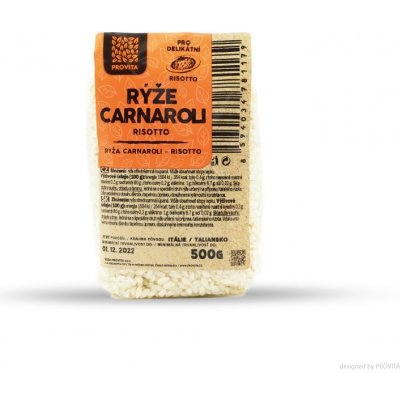 Provita Rýže Carnaroli risotto 0,5 kg – Zbozi.Blesk.cz