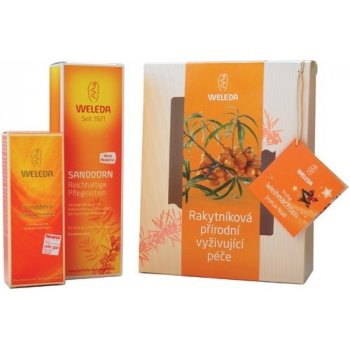 Weleda Rakytníková přírodní vyživující péče Rakytníkové vyživující tělové mléko 200 ml + Rakytníkový krém na ruce 50 ml dárková sada