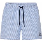 Sansibar pánské plavkové šortky s kapsou na klíče modro bílé – Sleviste.cz