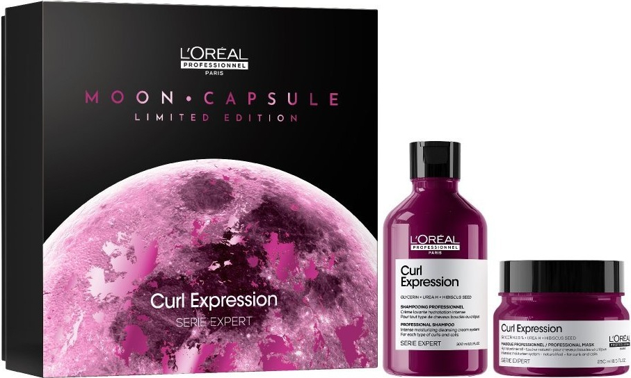 L´oréal Professionnel Serie Expert Curl Expression Duo Vánoční Sada Šampon 300 ml + maska 250 ml