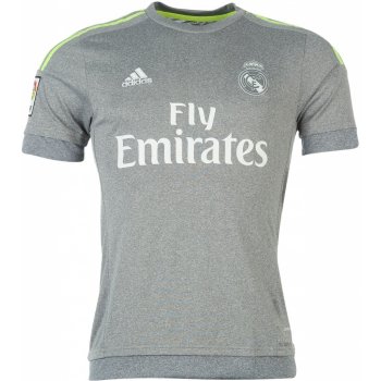 adidas Real Madrid Away shirt 2015 2016 Junior Grey/Yellow