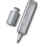 Faber-Castell 154661 Zvýrazňovač Textliner 46 Metallic metalický stříbrný – Zboží Mobilmania