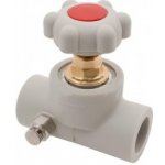 FV-Plast Ventil PPR přímý s výpustným ventilem 20 mm – Zboží Mobilmania