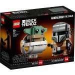 LEGO® BrickHeadz 75317 Mandalorian a dítě – Zboží Dáma