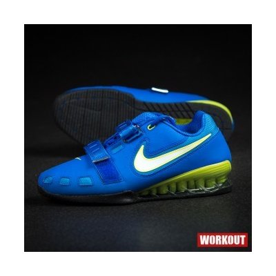 Nike Romaleos 2 Weightlifting Shoes - Hyper Cobalt / Electric Yellow-Black – Zboží Mobilmania