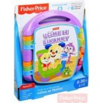 Fisher-Price Baby knížka hudební učíme se říkanky CZ na baterie Světlo Zvuk – Sleviste.cz
