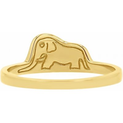 Eppi Stříbrný prsten s ukrytým slonem Malý princ R47689 – Zboží Mobilmania