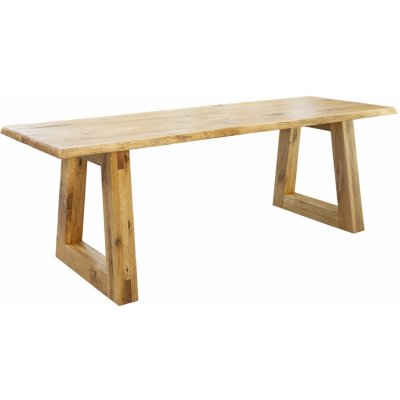 Esco Country Oak BA masivní stůl s nepravidelnými hranami, na míru 03491243671 – Zboží Mobilmania