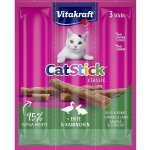 Vitakraft Cat pochoutka Stick mini Rabb.+Duck. 3x6g