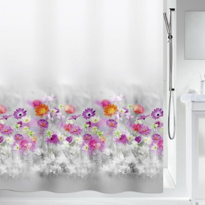 Spirella ABELLA motiv květin šedý 180 x 200 cm – Zboží Mobilmania