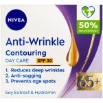 Nivea Anti-Wrinkle+Contouring denní krém 65+ 50 ml – Zbozi.Blesk.cz