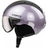 Snowboardová a lyžařská helma Casco SP-2 Carbonic Visor Metallic Lavendel W 23/24