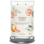 Yankee Candle – Signature Tumbler White Spruce & Grapefruit 567 g – Zboží Mobilmania