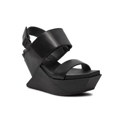 U.nited Nude Delta Wedge Sandal 1041301162 Black – Zboží Mobilmania