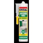 Soudal sanitární silikon 310 g bílá – HobbyKompas.cz