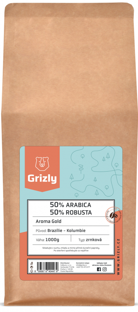 Grizly 50/50 Aroma Gold 1 kg