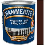 Akzo Nobel Hammerite přímo na rez 0,7L hladká tmavě hnědá – Zboží Mobilmania