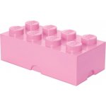 LEGO® Storage box 8 Světle růžový – Zboží Dáma