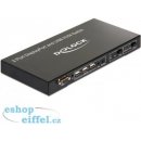 Delock 11367 2:1 Displayport KVM Switch s USB a Audio, pro PC a Mac,včetně kabeláže