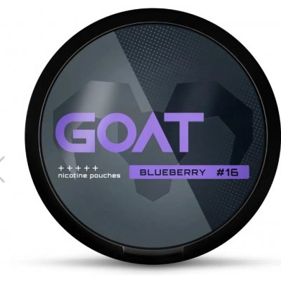 Goat nikotinové sáčky blueberry 16,4 mg 20 sáčků – Zboží Dáma