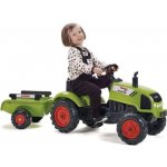 Falk Traktor šlapací Claas Arion 430 s valníkem zelený – Zboží Mobilmania