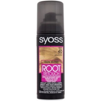 Syoss Root Retoucher tmavě plavý sprej na odrosty 120 ml