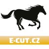 E-cut.cz Samolepka Kůň rozměry 25x14 cm