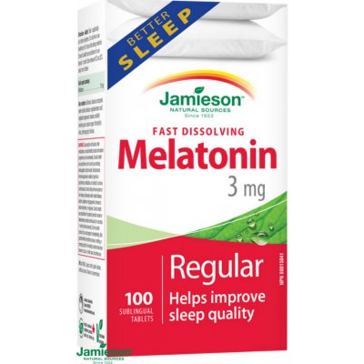 Jamieson Melatonin 1 mg 60 tablet – Hledejceny.cz