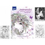 MFP s.r.o. omalovánky antistresové Jednorožci 3 – Zboží Mobilmania