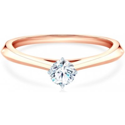 Savicki Zásnubní prsten The Light dvoubarevné laboratorní diamant DL R2 2 LAB RB – Zbozi.Blesk.cz