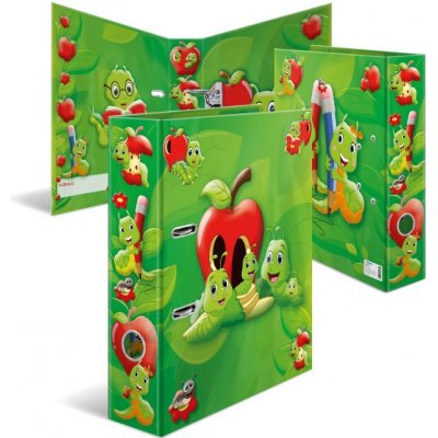 HERMA Pákový pořadač A4 7 cm Fritz the Worm/Červík Fritz – Zboží Živě