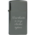 Zippo benzínový SLIM černý ICE 25108 – Hledejceny.cz